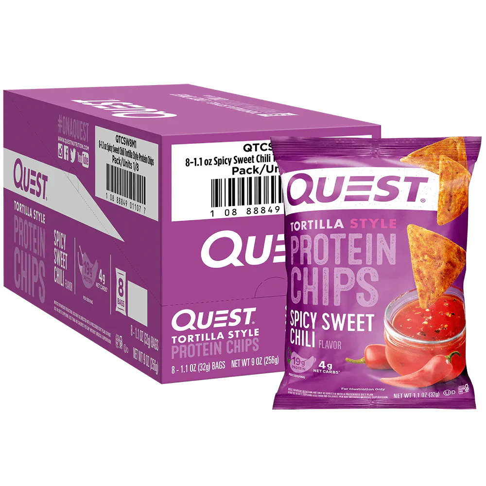 Quest Tortilla Style Protein Chips 8 Pack