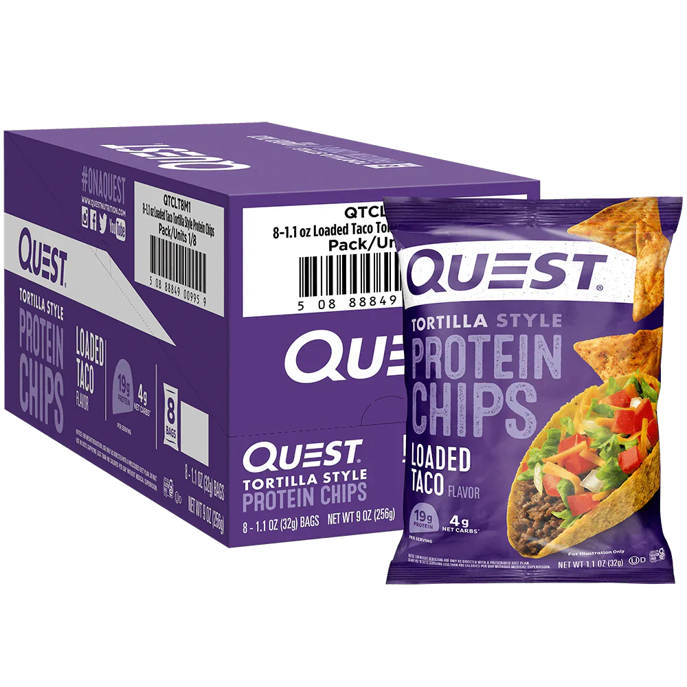 Quest Tortilla Style Protein Chips 8 Pack