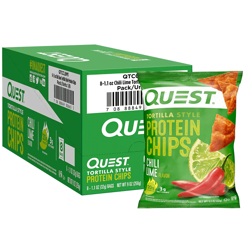 Quest Tortilla Style Protein Chips 8 Pack