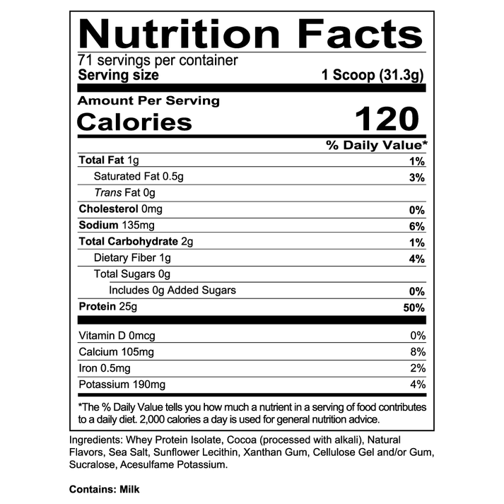 Redcon1 Isotope 100% Whey Isolate Protein 71 Servings