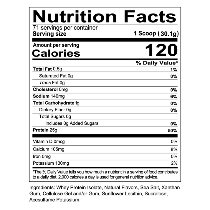 Redcon1 Isotope 100% Whey Isolate Protein 71 Servings