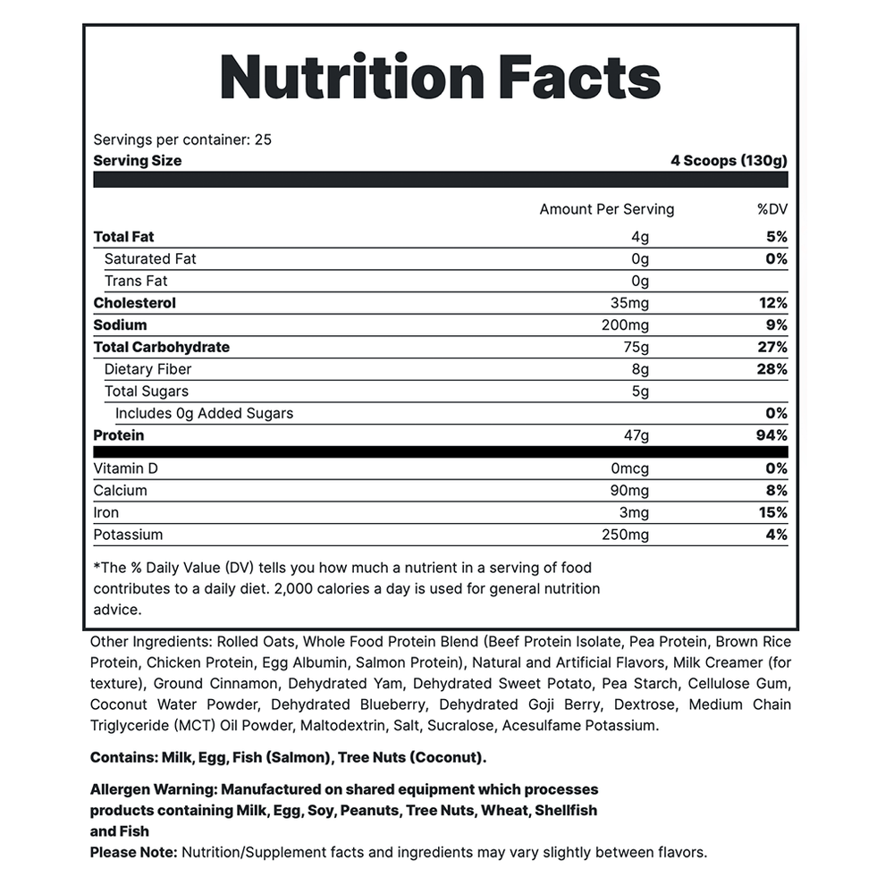 Redcon1 MRE Meal Replacement 25 Servings