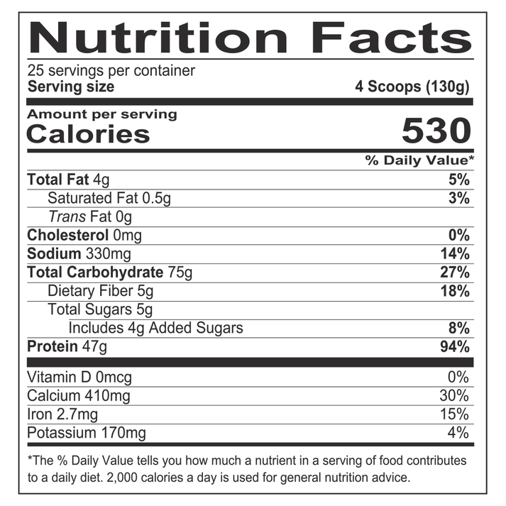 Redcon1 MRE Meal Replacement 25 Servings