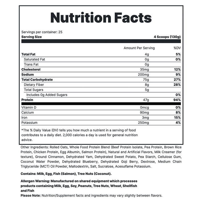 Redcon1 MRE Meal Replacement 25 Servings