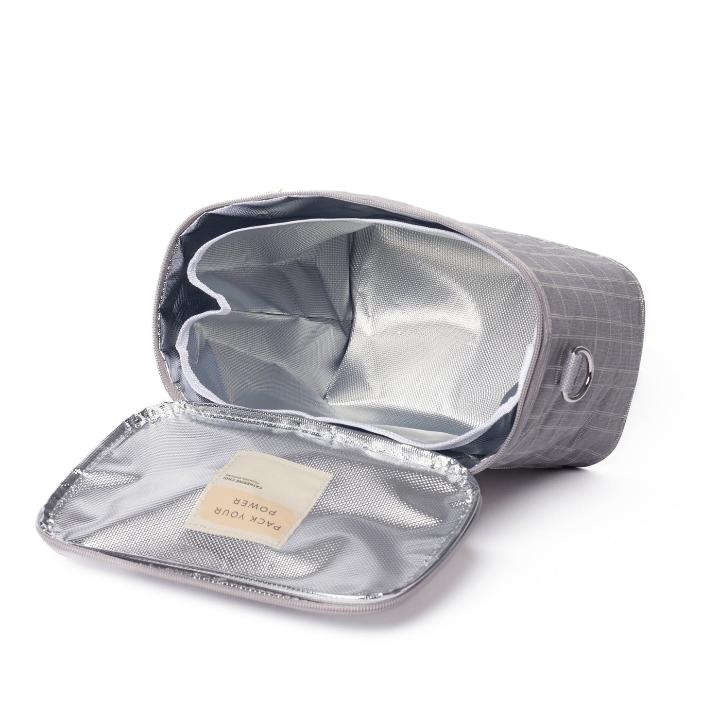 Light Grey Grid Lunch Bundle