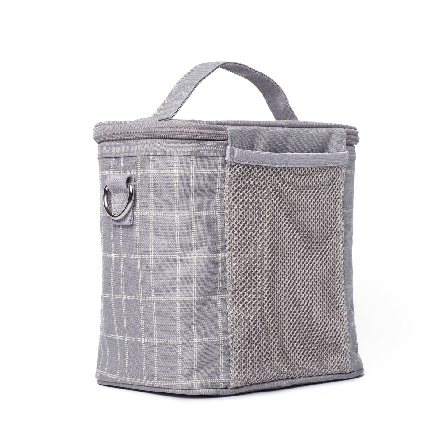 Light Grey Grid Lunch Bundle