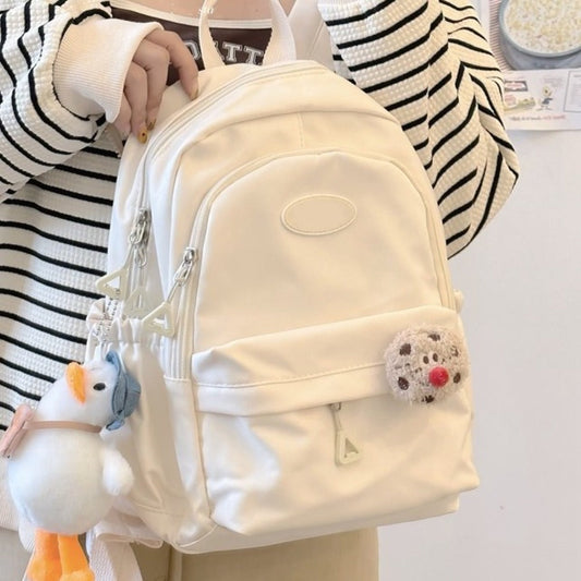 Vvsha Korean Student School Backpack School Bags For Teenage Girls Cute Women's Backpack Brand Book Pack Nylon Rucksack