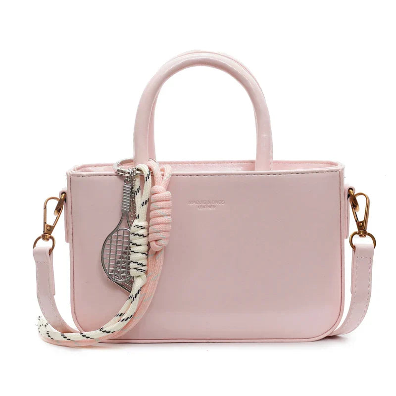 Vvsha Trendy Solid Color PU 2025 High Quality Women's Handbag Versatile Zipper Lightweight Fashionable Single Shoulder Crossbody Bag