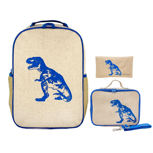 Blue Dino Grade School Bundle - 3pc