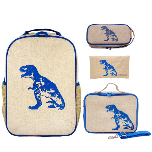Blue Dino Grade School Bundle - 4pc
