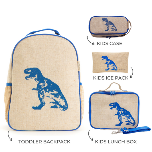 Blue Dino Toddler Bundle - 4pc
