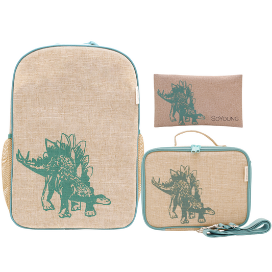 Green Stegosaurus Grade School Bundle - 3pc
