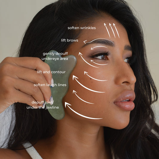 Jade Gua Sha Tool