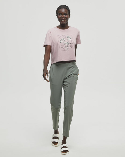 Floral Crop T-Shirt