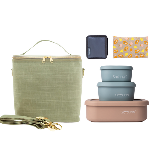 The Ultimate Lunch Bundle - Sage Green - 6pc