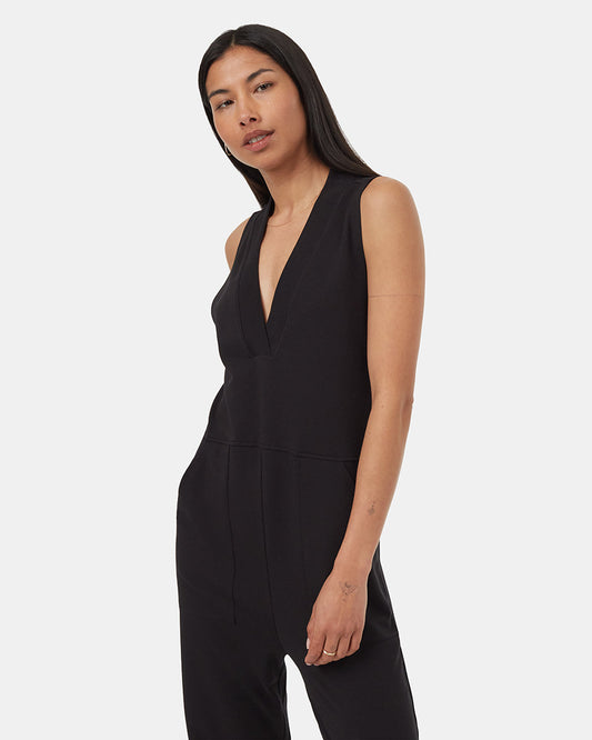 SoftTerry Light V-Neck Jumpsuit