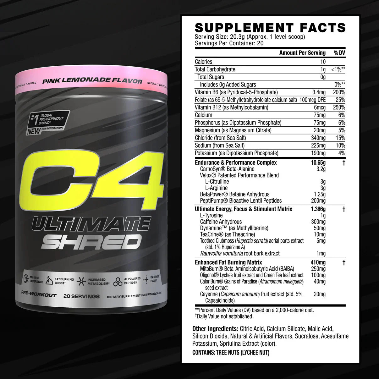 C4 Ultimate Shred Pre-Workout