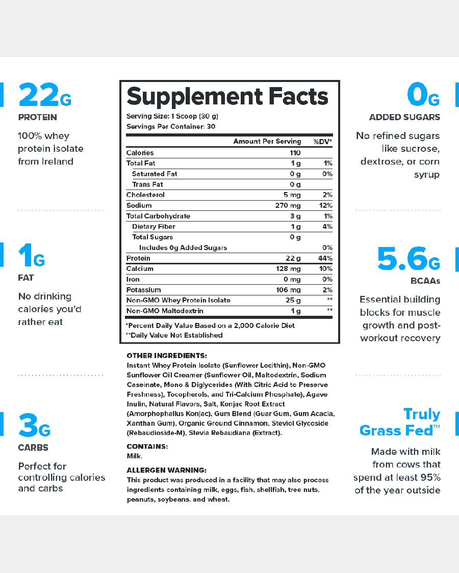 Legion Whey+ Whey Isolate Protein Powder