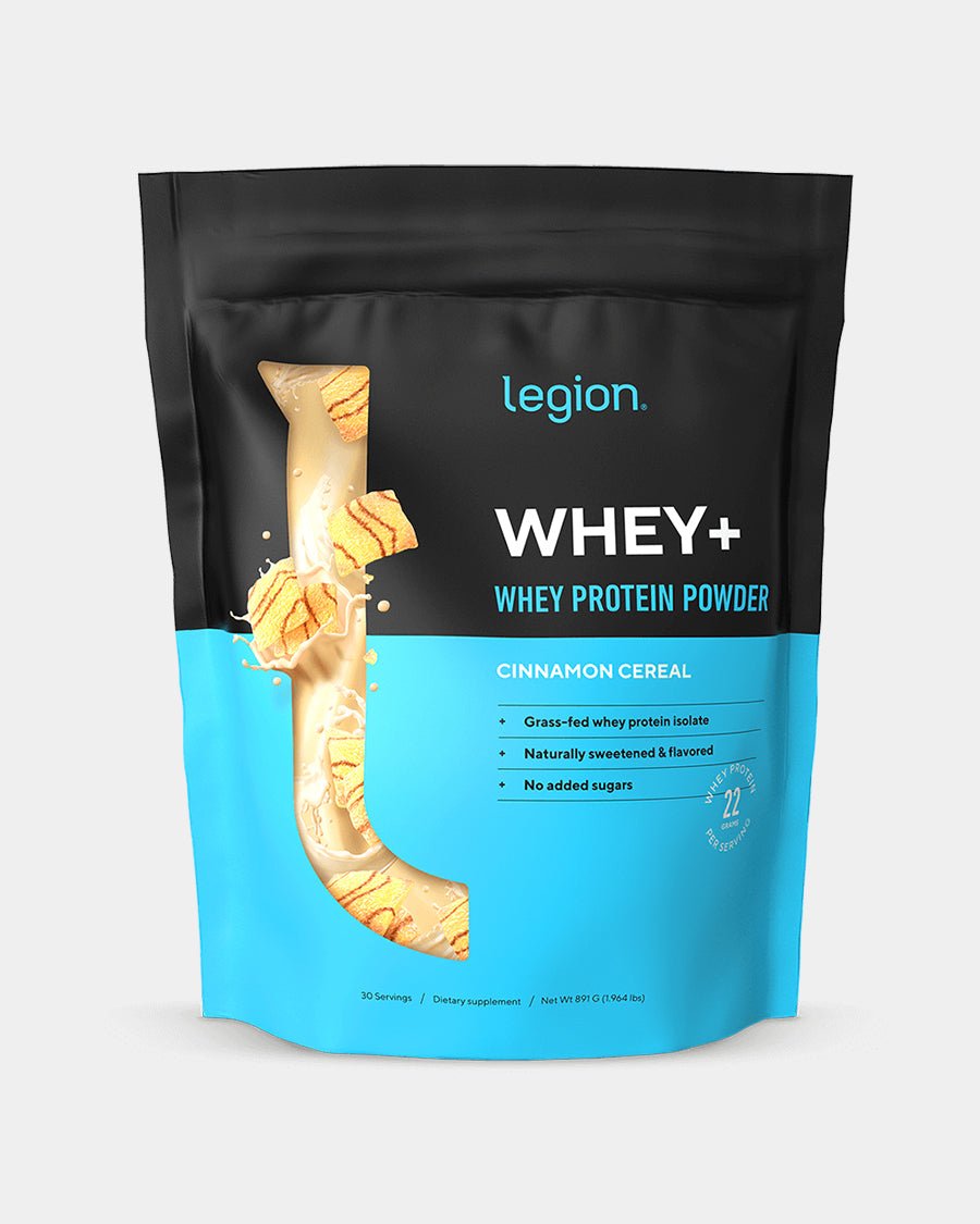 Legion Whey+ Whey Isolate Protein Powder