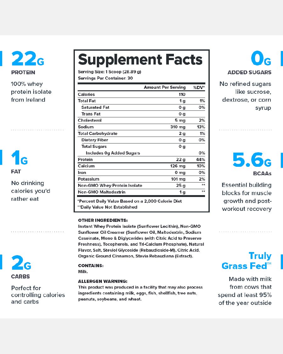 Legion Whey+ Whey Isolate Protein Powder