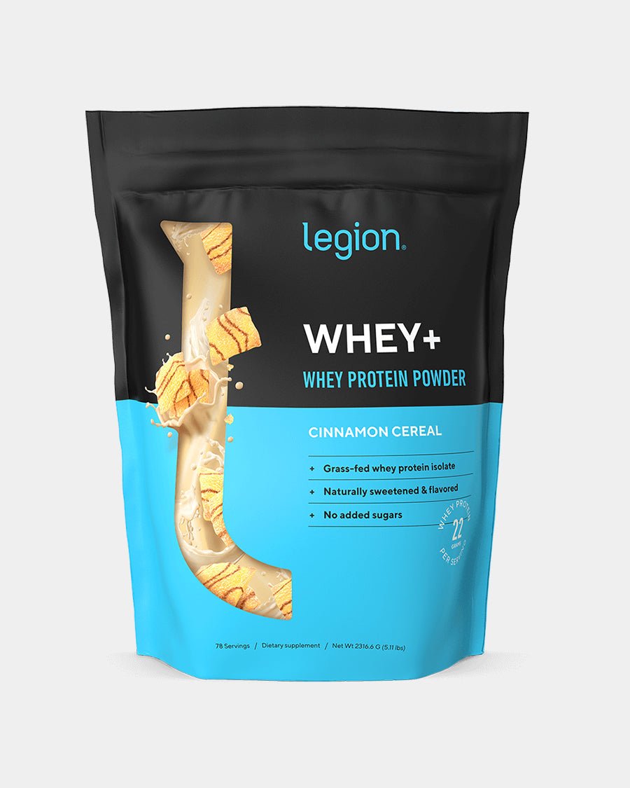 Legion Whey+ Whey Isolate Protein Powder