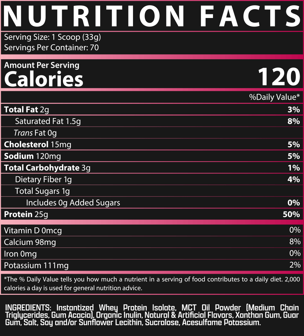 Nutrex ISOFIT Premium Whey Isolate