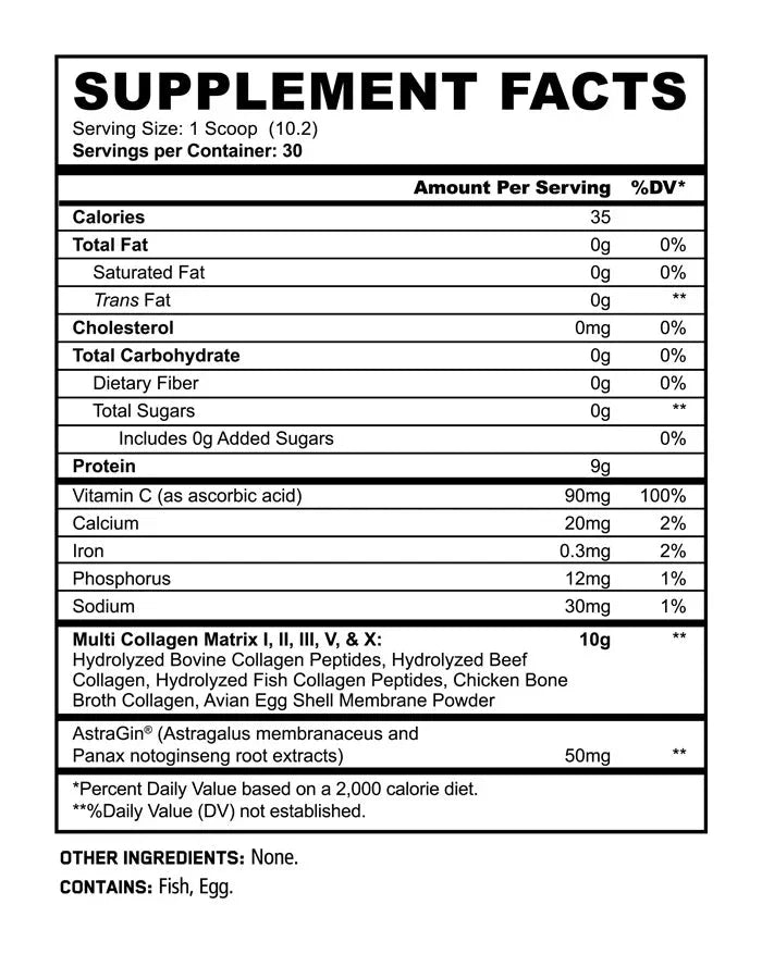 Panda Supplements Multi Collagen Peptides