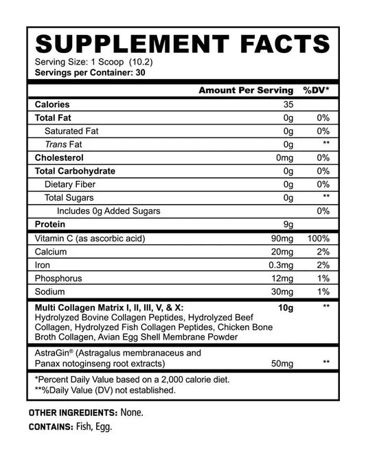 Panda Supplements Multi Collagen Peptides