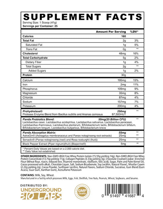 Panda Supplements Natural Superfood Greens